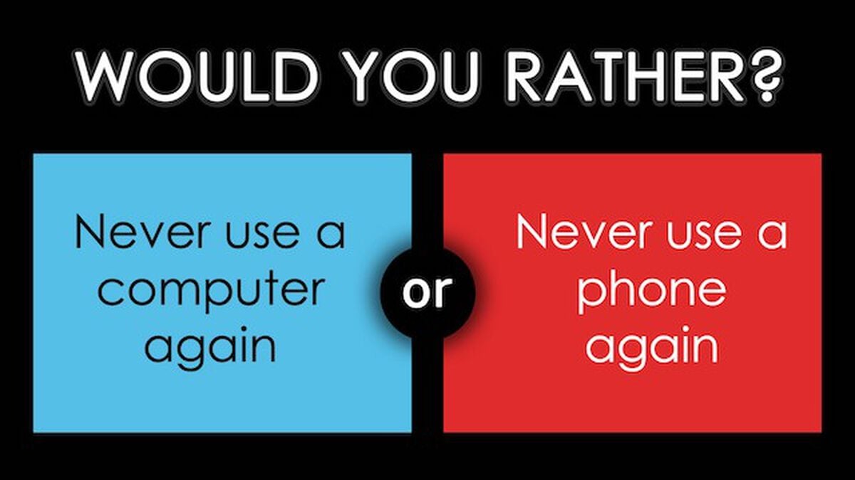 Would You Rather Technology image number null